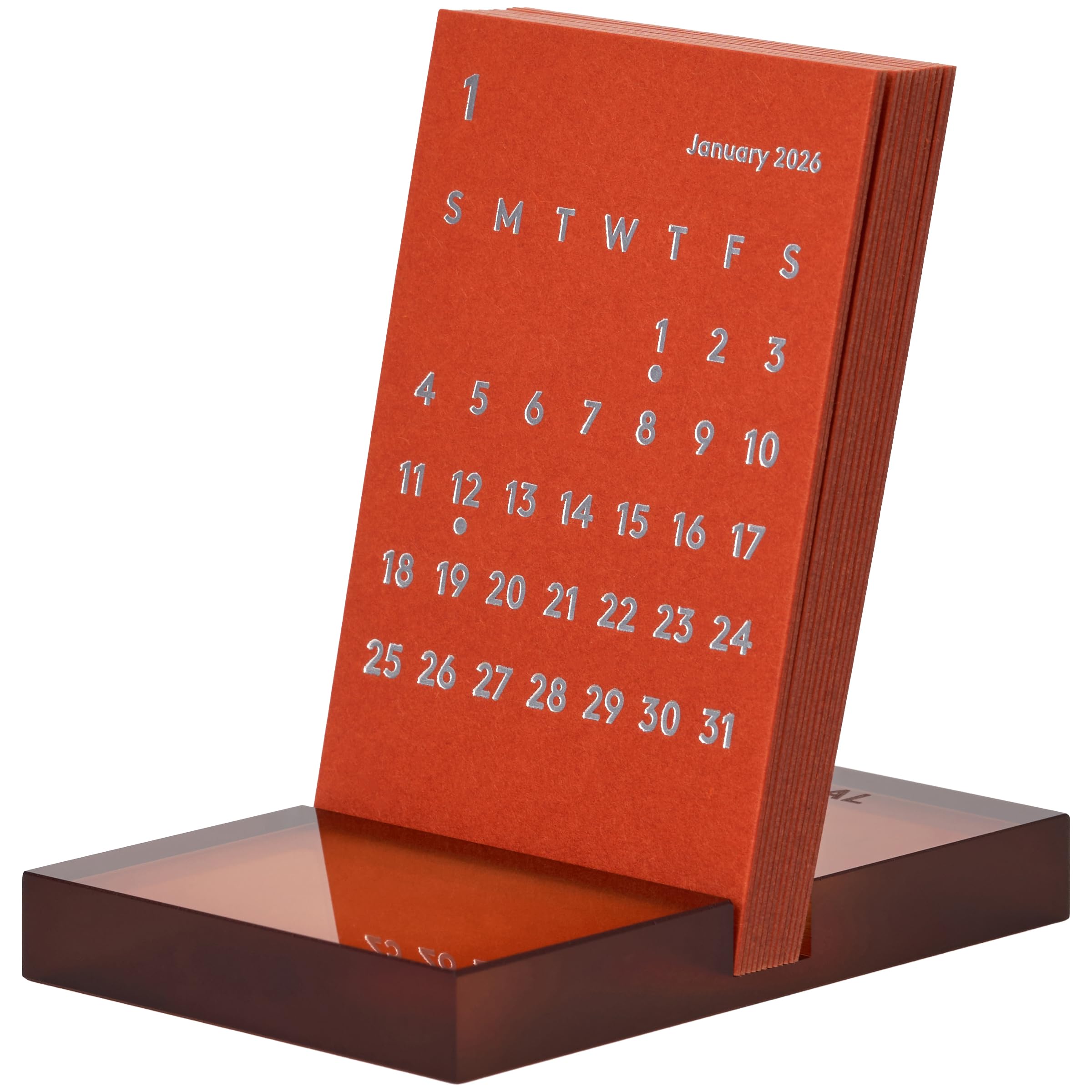 Amazon | JACKAL CLARA (クララ) デスクカレンダー 卓上カレンダー